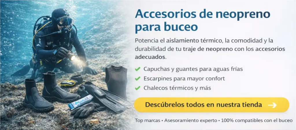 neoprenos de buceo en tenerife