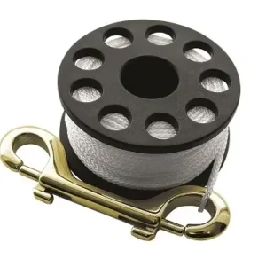 Scubapro Carrete Mini, 15 Metros con Mosquetón