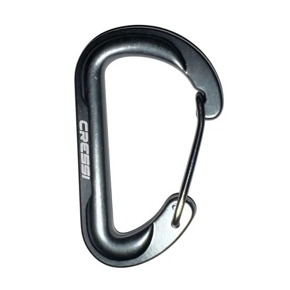 Cressi Mosqueton Aluminio cierre inox 80mm