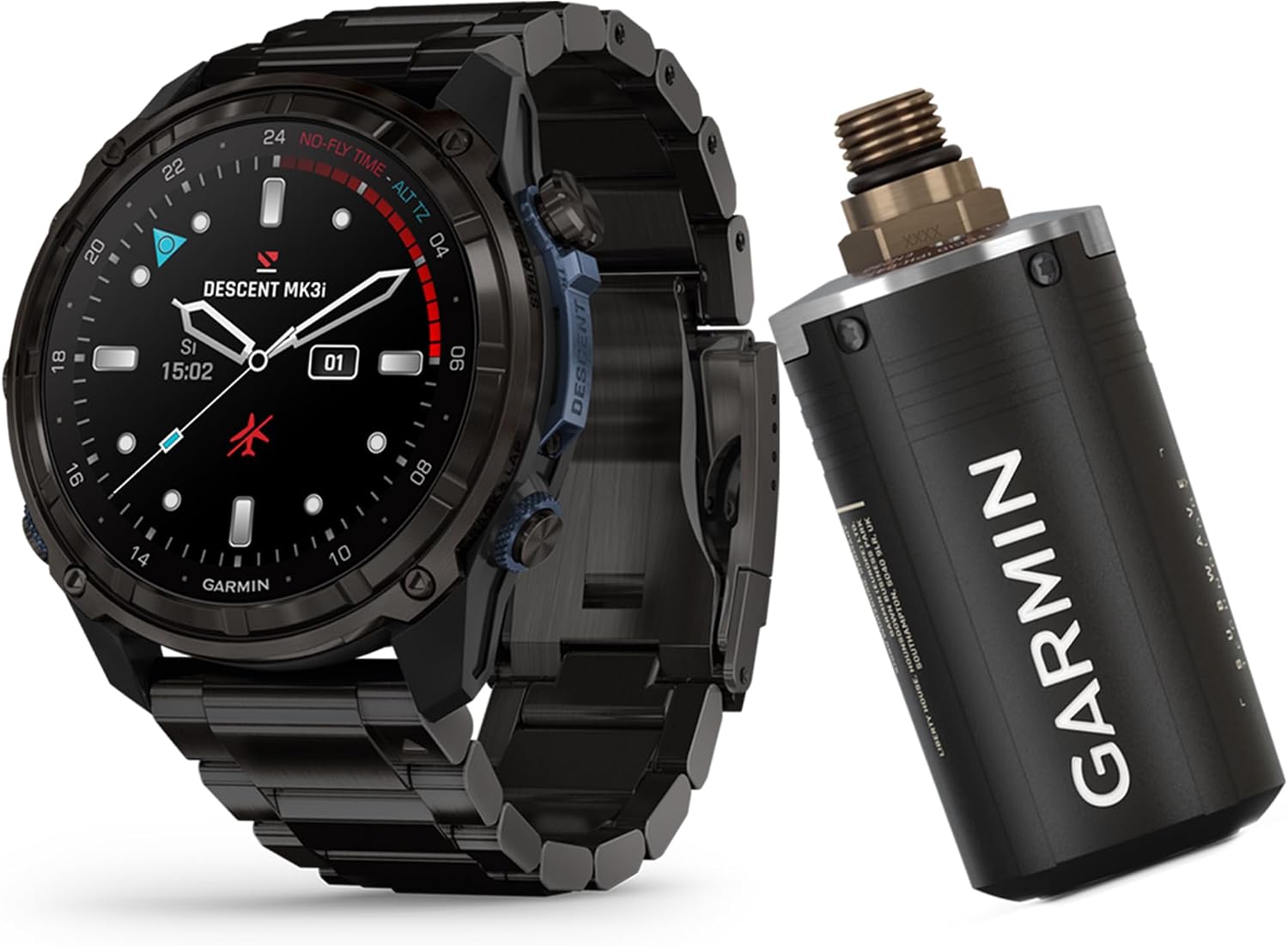Garmin Descent MK3i Titanio + Transmisor Descent T2 - Imagen 2