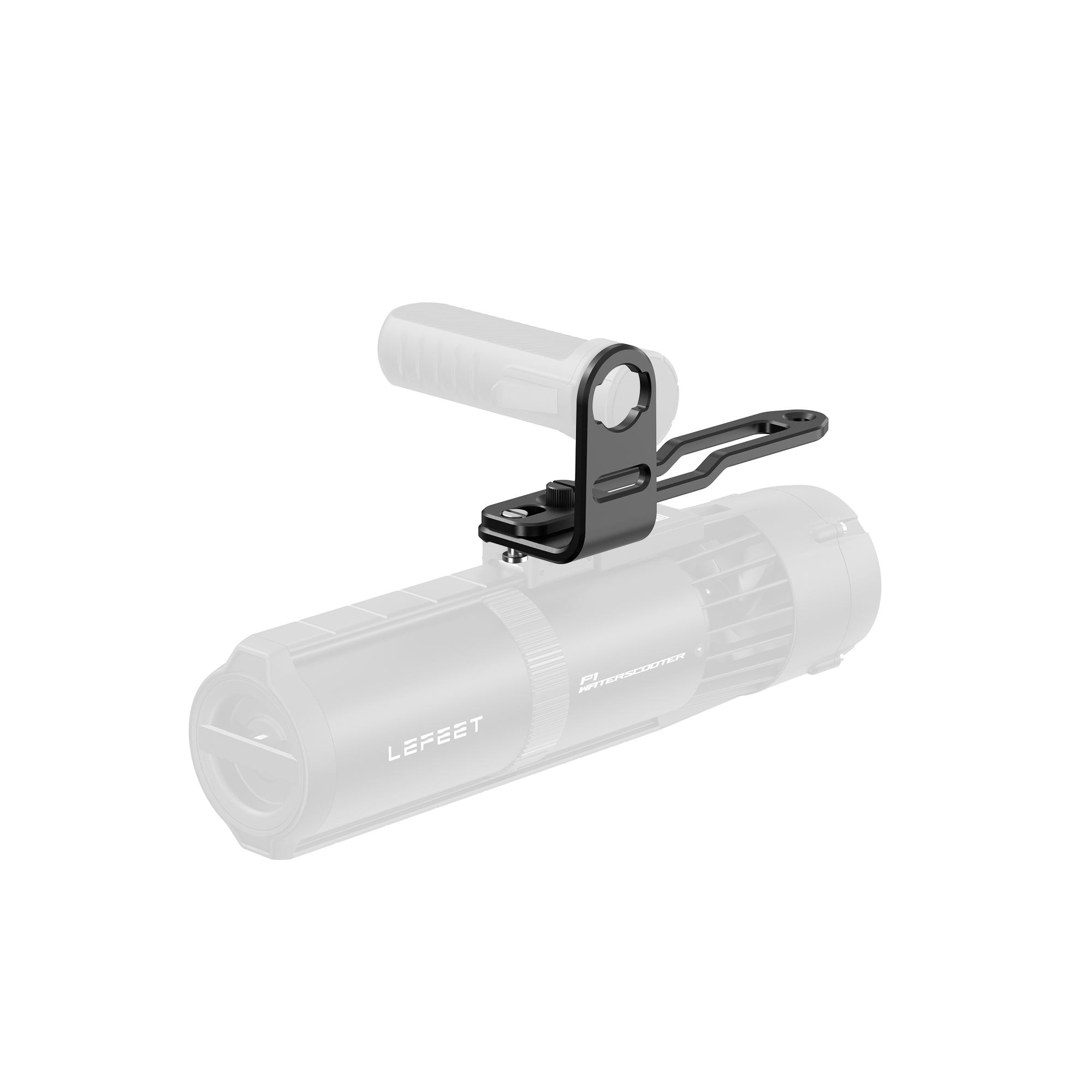 LEFEET P1 / P1 XR Single Hand Bracket - Black - Imagen 2